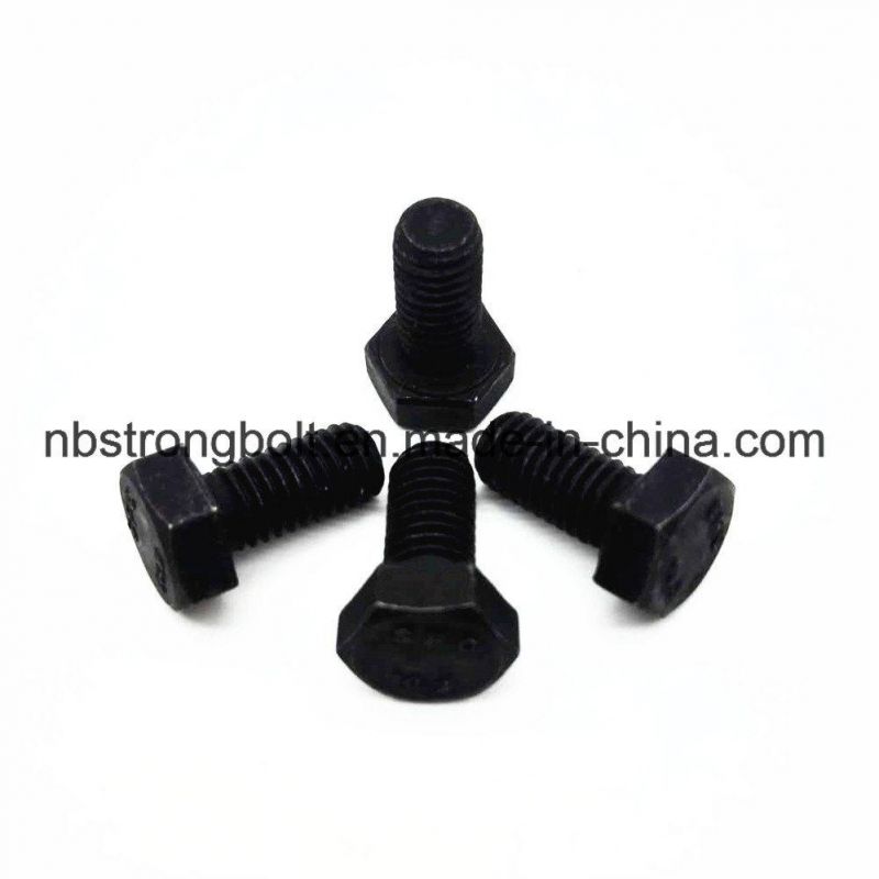 DIN933 Gr. 10.9 Hex Bolt Screw with Blk*