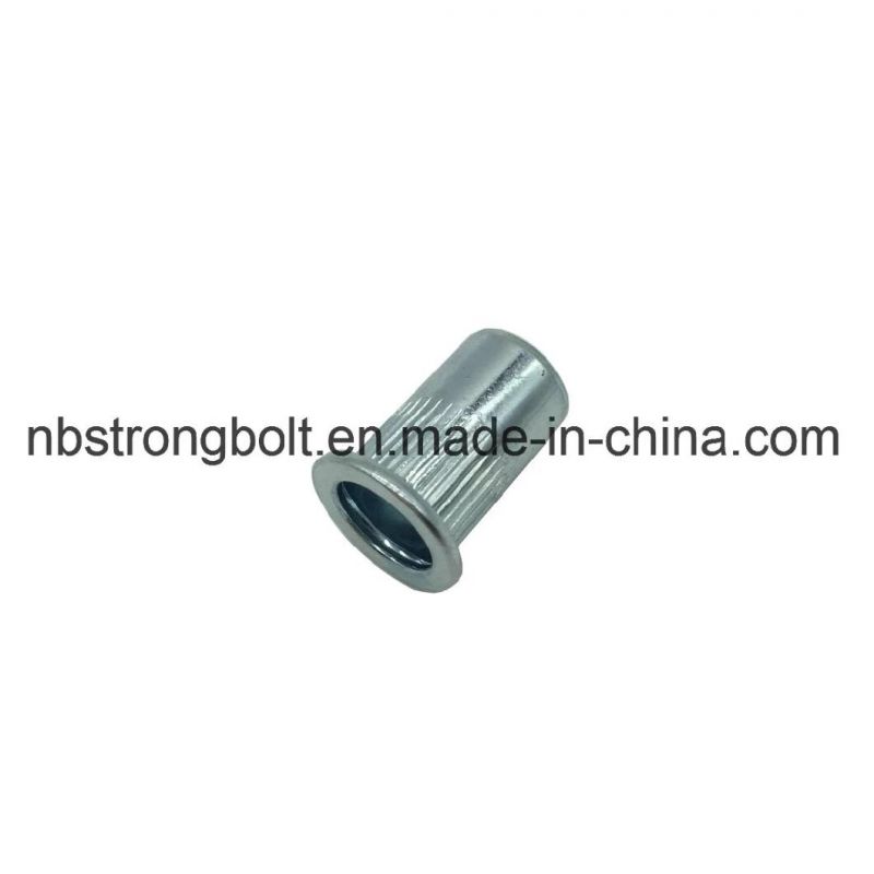 Flat Head Knurling Body Rivet Nut