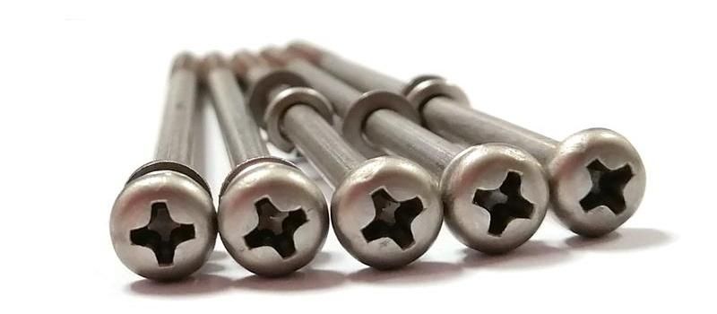 304 Stainless Steel Sems Pan Head Phillips Cross Combined Screw
