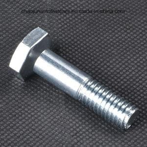 Stainless Steel, Gavalnized, Carbon Steel DIN931 Hex Head Bolt for Machinery
