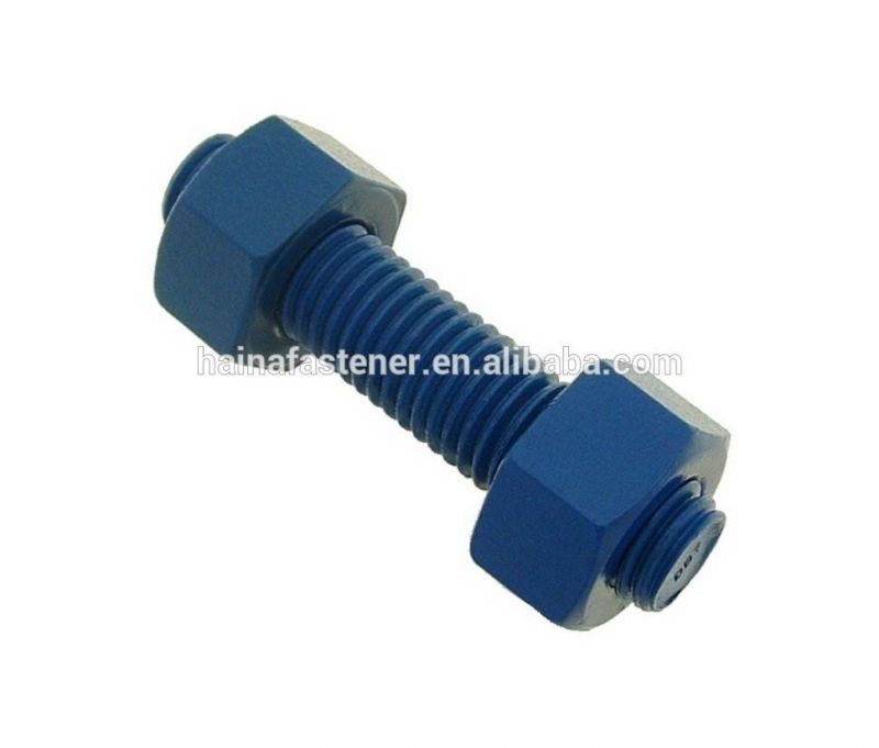 ASTM A193-B7 Stud Bolt with A194 2h Heavy Hex Nut