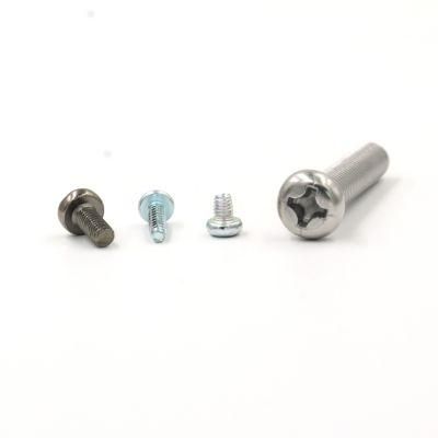 Customized Stainless Steel Pan Phillips Machine Screws
