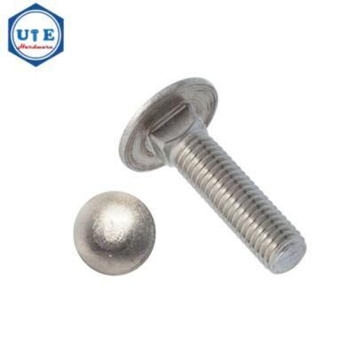 All Kinds of High Quality Stainless Steel 304/316 Carriage Bolt, Carriage Bolt Factory Price