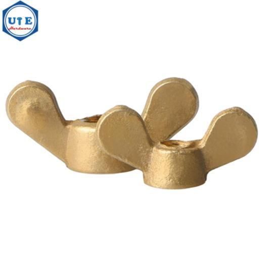 DIN315 M3 M4 M6 M8 Custom Galvanized Wing Nut Titanium Plastic Wing Nut Brass Wing Nut