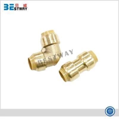 Lf Brass Push Fit Fittings Couplings Elbow
