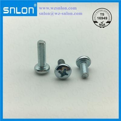 Phillip Pan Head Screw blue White Zinc