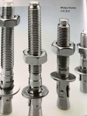Stainless Anchor Expansion Bolt Wedge Anchor Through Bolt Sleeve Anchor