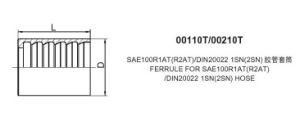 SAE 100R1AT (R2AT) /DIN20022 1SN(2SN) Hose Fittings (00110T/00210T)