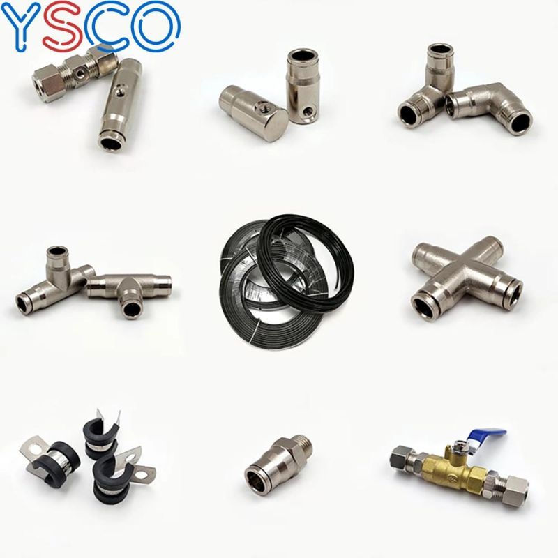 Ys High Pressure Slip Lock Quick Connector Fitting Tubing Clamp