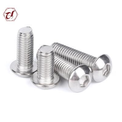 ISO 7380 304 Stainless Steel Button Head Scoket Screw