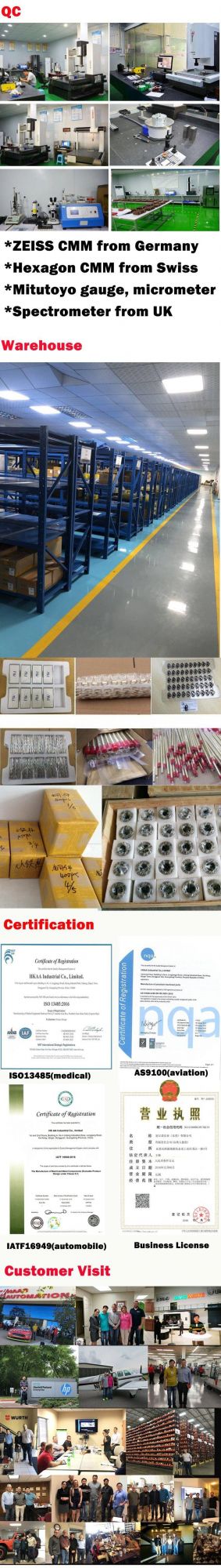 Precision Machined Stainless Steel Titanium Hex Head Bespoke Bolts