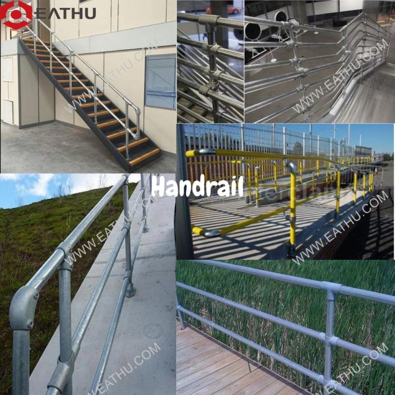 Galvanized Pipe Connector Key Clamp Handrail Fittings