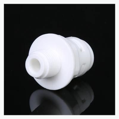 Manufacture Custom-Made Plastic Meishuo China Pipe Fitting R1/4 Male Elow Thread