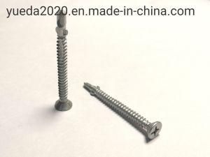 Flat Head Self Drilling Screw with Wings