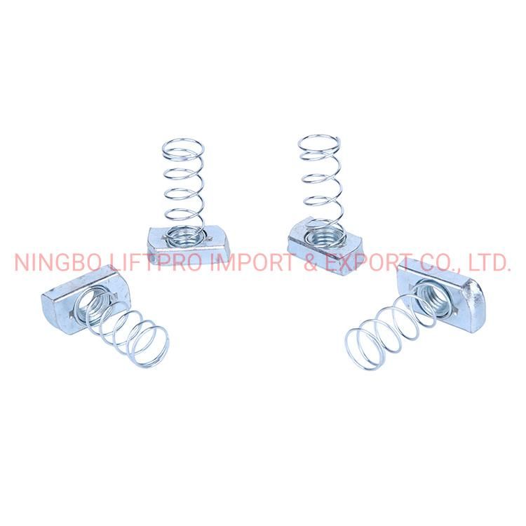 M10 Spring Nut Channel C M3 M4 M5 M6 Steel Spring Slid Nut