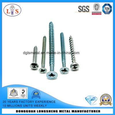 Carbon Steel Countersunk Head Chipboard Screw Wood Screw