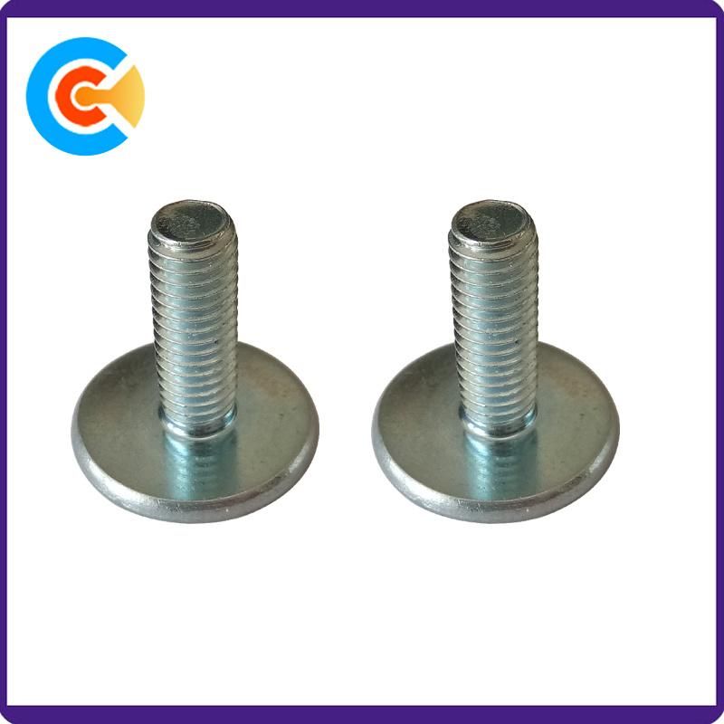Carbon Steel Nonstandard Customized Round Head Screw Thumb Screw