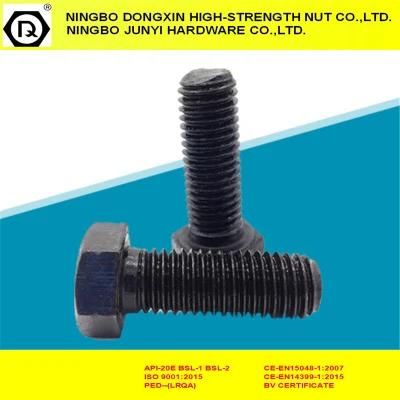 Hex Head Bolt 8.8 Full Thread Black Fastener DIN933