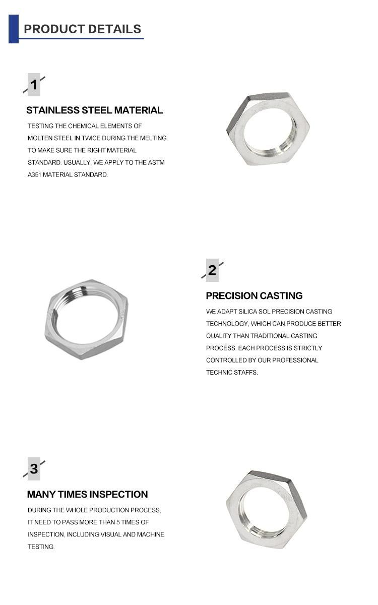 Stainless Steel Hex Nuts Stainless Steel Hexagon Head Nuts