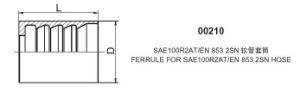 SAE 100R2AT/EN 853 2SN Hydraulic Fittings (00210)