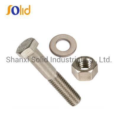 304/ 304L/ 316/ 316L Stainless Steel Hex Bolt Nut and Washer