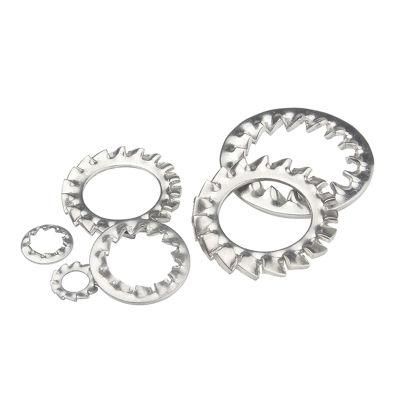 Stainless Steel Fastener Spring Internal Serrated External Teeth Lock Washers