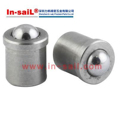 Press-Fit Long-Nose Spring Plungers18-8 Stainless Steel Nose 8682A57