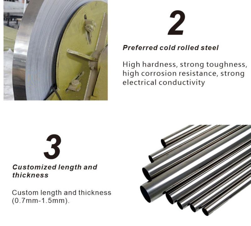 Fast Delivery Hot Selling Custom Packaging Galvanized Stainless Steel Pipe Wholesale by China Suppliers