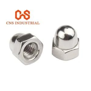 Hot Sale Stainless Steel Hexagon Domed Cap Nuts DIN 1587