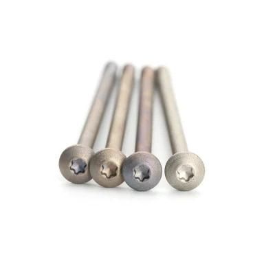M4 M5 M6 M8*80mm Button Head Torx Screws Titanium Bolt