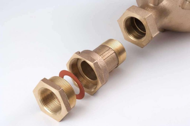 Bronze Water Meter Connections with Bushing