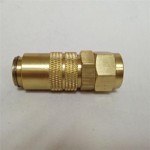 Brass Insert Nut and Thread Quick Connecting Coupling