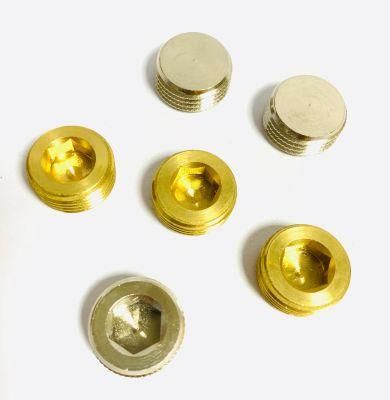 Injection Mold Part Hexagon Socket Pipe Plugs
