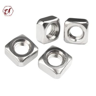 A2-70 A4 Square Nut 304 Stainless Steel Square Nut