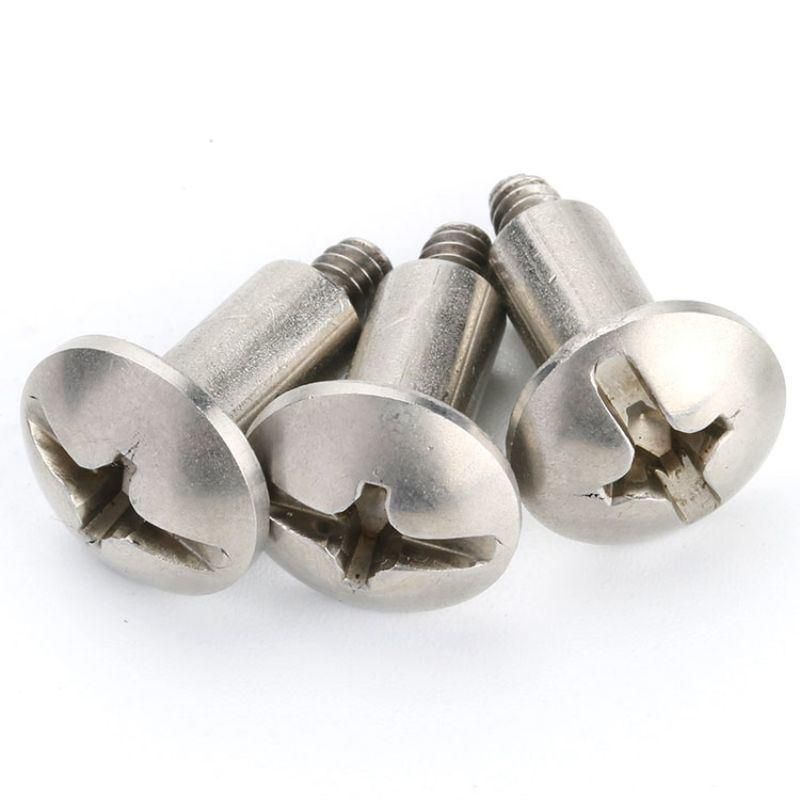 Manufacturer Stainless Steel Truss Head Phillips-Slotted Shoulder Machine Screws