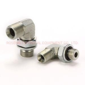 Hose Fitting 90 Degree Elbow Bsp Male O-Ring Adjustable Stud End 1bg9-Og Hydraulic Adapter