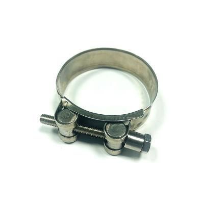 High Pressure T Bolt Type Strap Hose Clamp Tighten