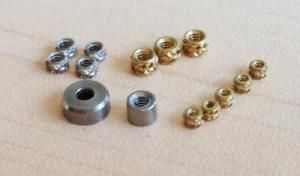 Precision Fastener Copper Melt Nut Precision Nut Screw Insert Coper Nut