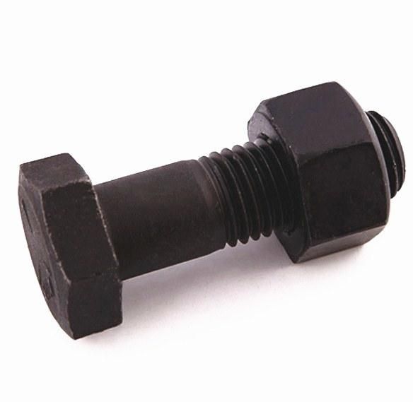 Fastener DIN931 8.8 Grade Black Hex Bolt and Nut Hex Head Bolt