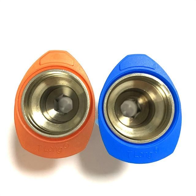 Stalubli Prl08 Brass Male Extension Hydraulic Hose Connector Fitting with Plated