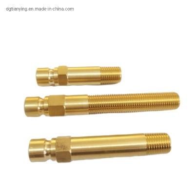 Dme Mold Brass Water Hex Long Male Nipple Hose Fitting