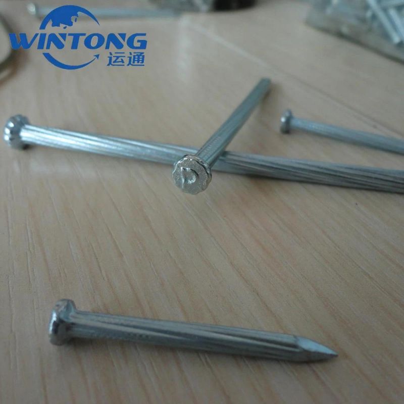 Threaded Cement Nail, Cement Nail with Strong Penetration Capacity