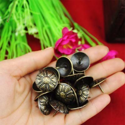 Factory Decorative Iron Nail Tack Brass Upholstery Metal Nails Supplies Nail