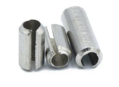 304 Stainless Steel Cylindrical Elastic Pin Locating Pin C-Type Spring Pin Hollow Pin M1.5m2m2.5