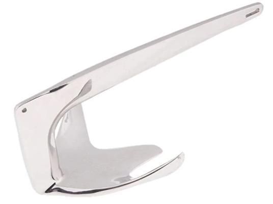 China Export Factory Wholesale Stainless Steel Precision Casting Burce Anchor Mirror Polish Marine Hardware for Boat/Yacht/Ship Price USA 20gk Boat Accessories