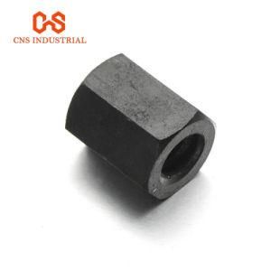 High Strength Steel Black and Zinc Pated Hex Long Nut DIN6334