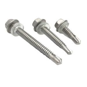 Hexagon Head Self-Drilling Screw Stainless Steel Self-Drilling 304/316/410 Self Drilling Screw