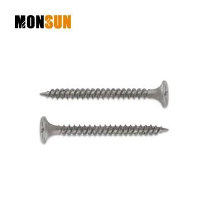 Double Lead Fine Thread Gray Phosphate pH Recess Carbon Steel Drywall Screws/Gypsum Nail for Plasterboard