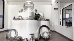 China Good Quality BS4504 DN80 304 Stainless Steel RF Plate Flange