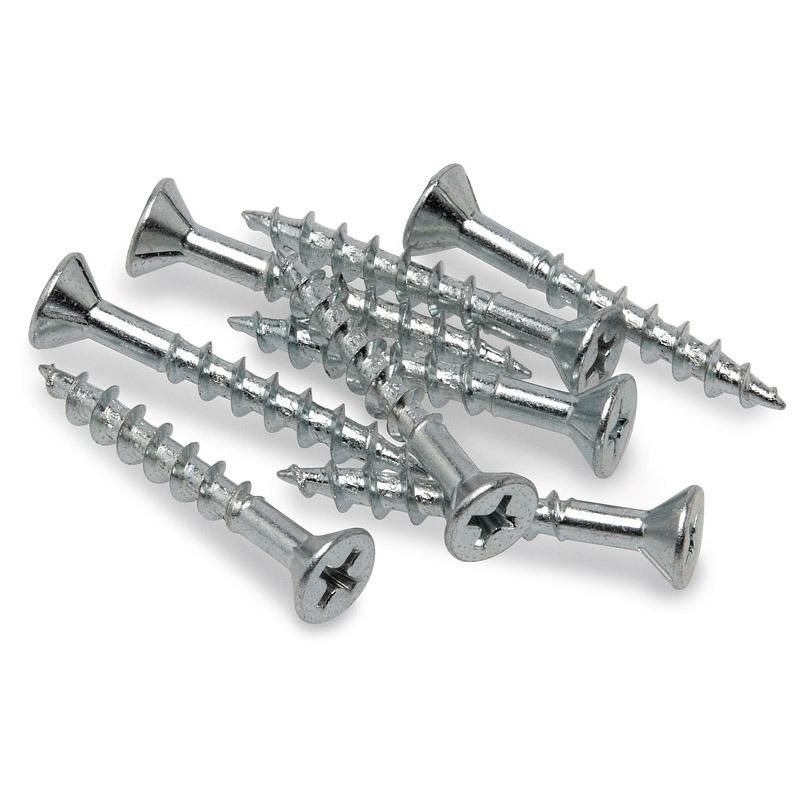 Angola Zambia Colombia Market/China Screw Supplier M6 Galvanized Yellow/ Blue Zinc Plated Self Tapping Chipboard Screws for Furniture MDF